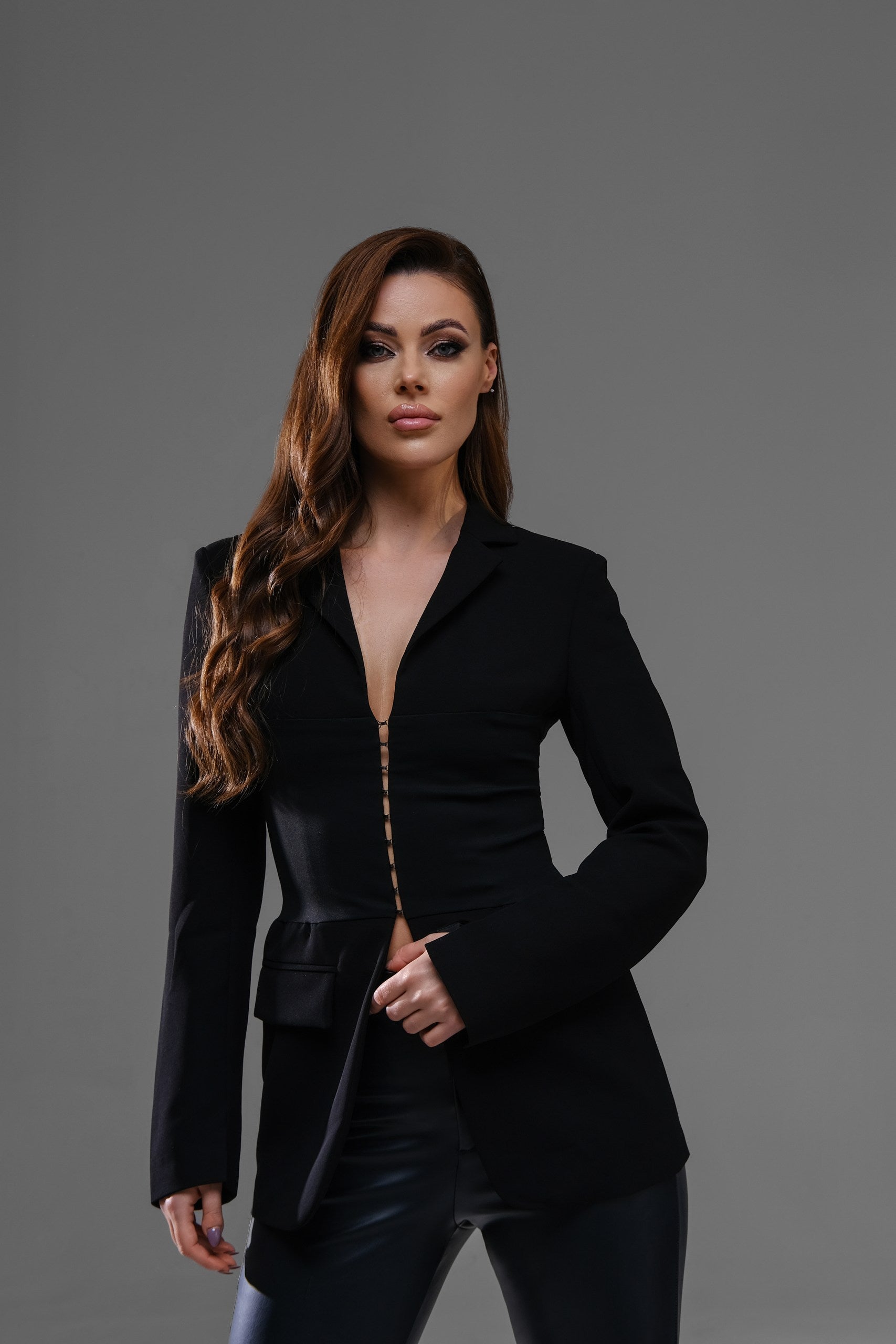 Fitted Corset Blazer – Dorra Collections